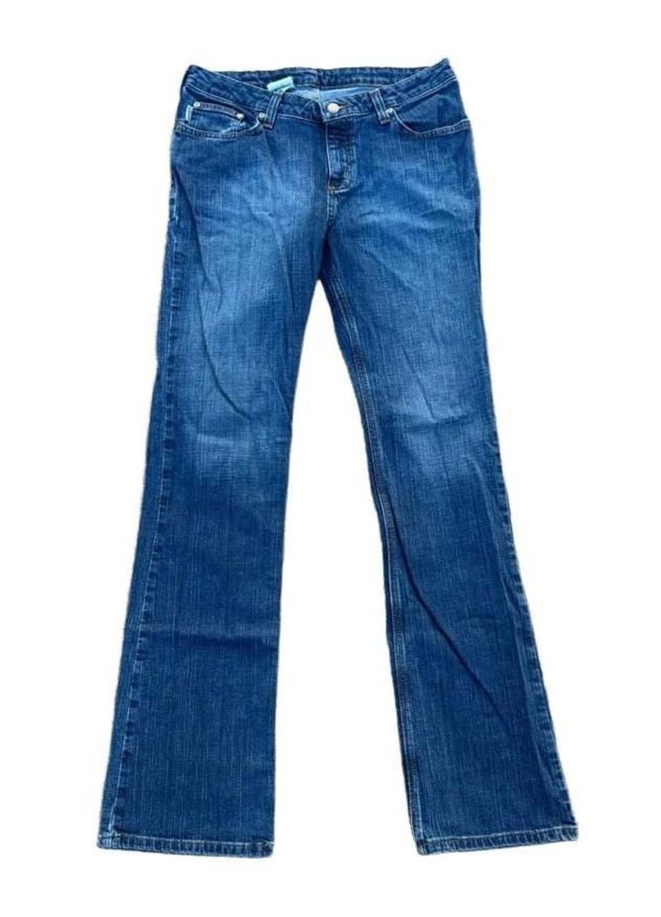 Carhartt WB001 FIO Traditional Fit Jeans Size 10x34 Blue Denim